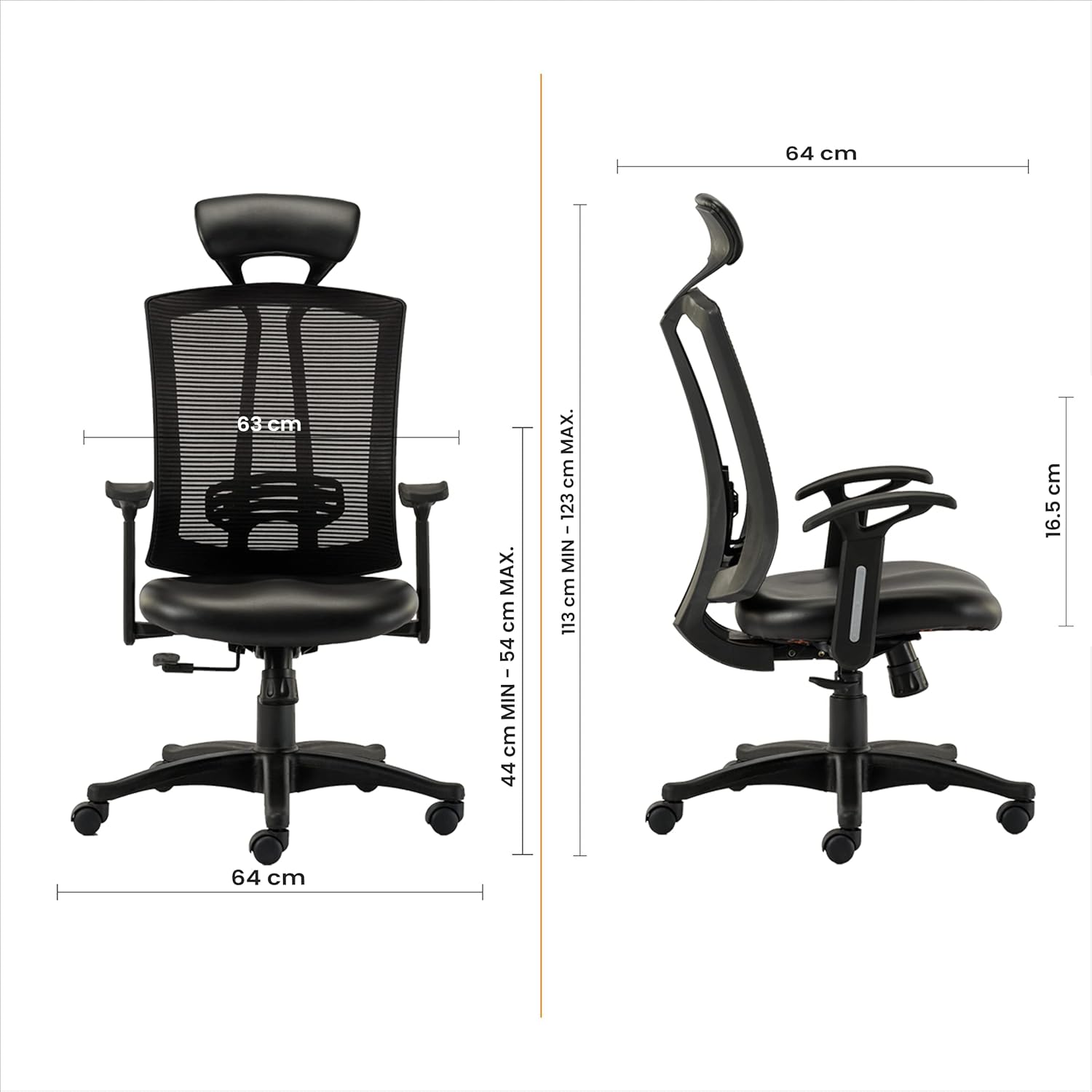 F509 Office Desk Chair - HOF
