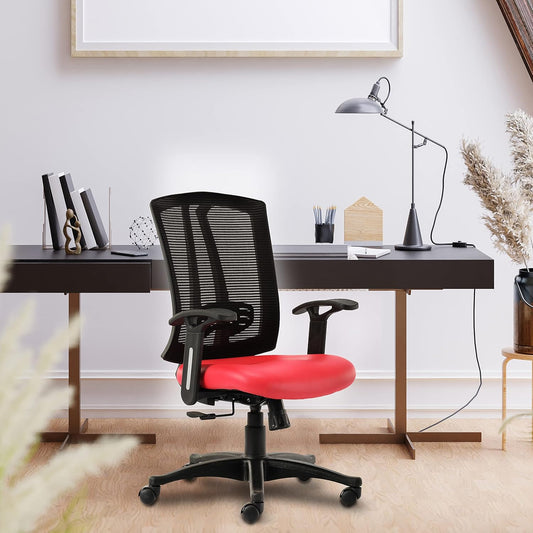 HOF F510 Ergonomic Executive Mid Back Revolving Home and Office Desk Chair