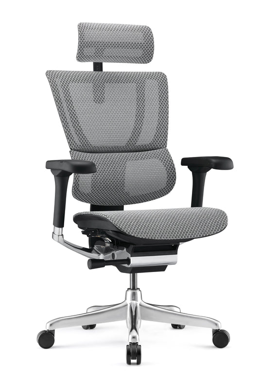 HOF Ventis High back Ergonomic Chair with Tension Adjustable Lumbar Support & Seat Sliding Mechanism