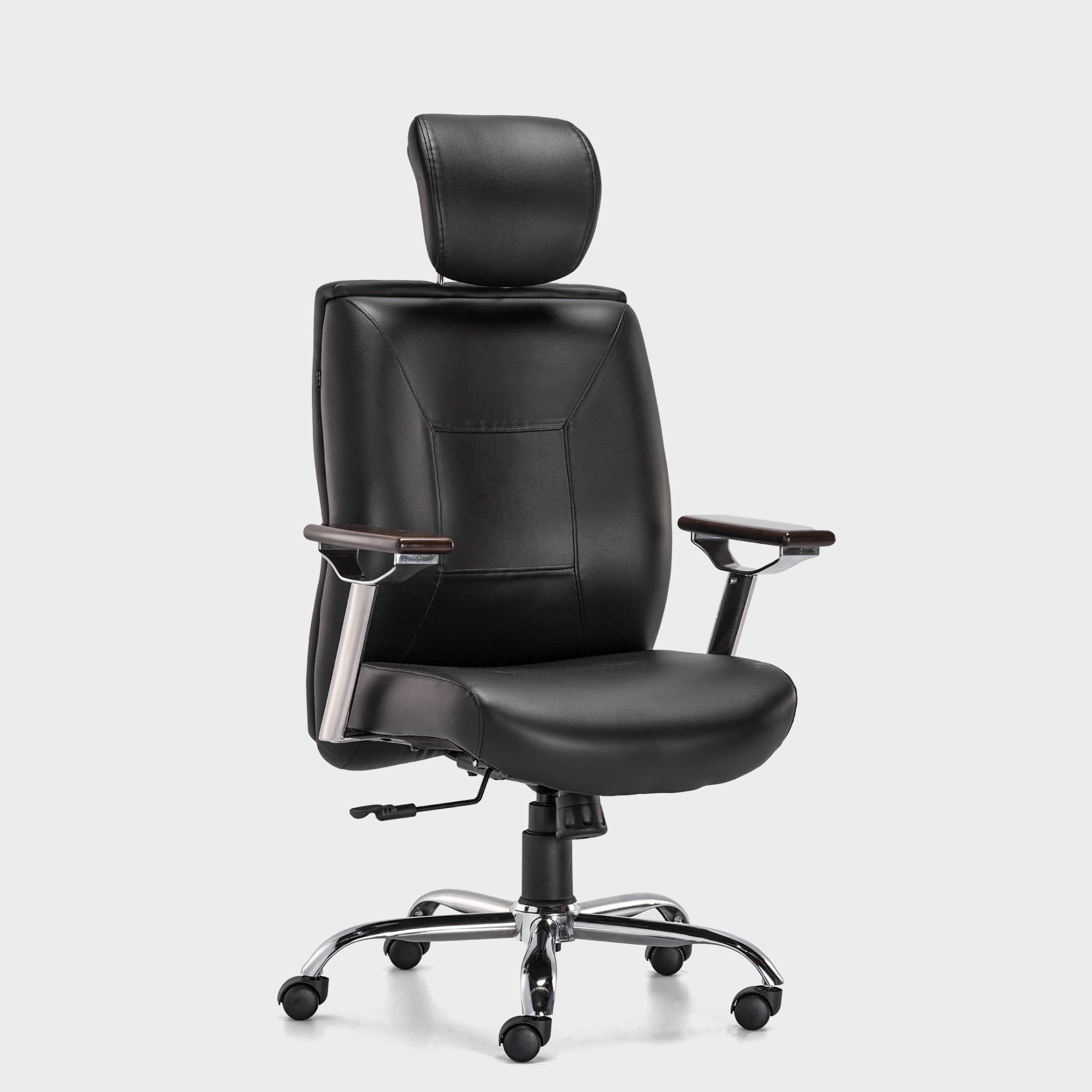 HOF BOSS Elite - High Back Executive Chair with Comfortable Leatherite Back