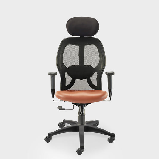 HOFF507 Home and Office Chair in Black | Ergonomic Professional High Back Revolving Desk Chair