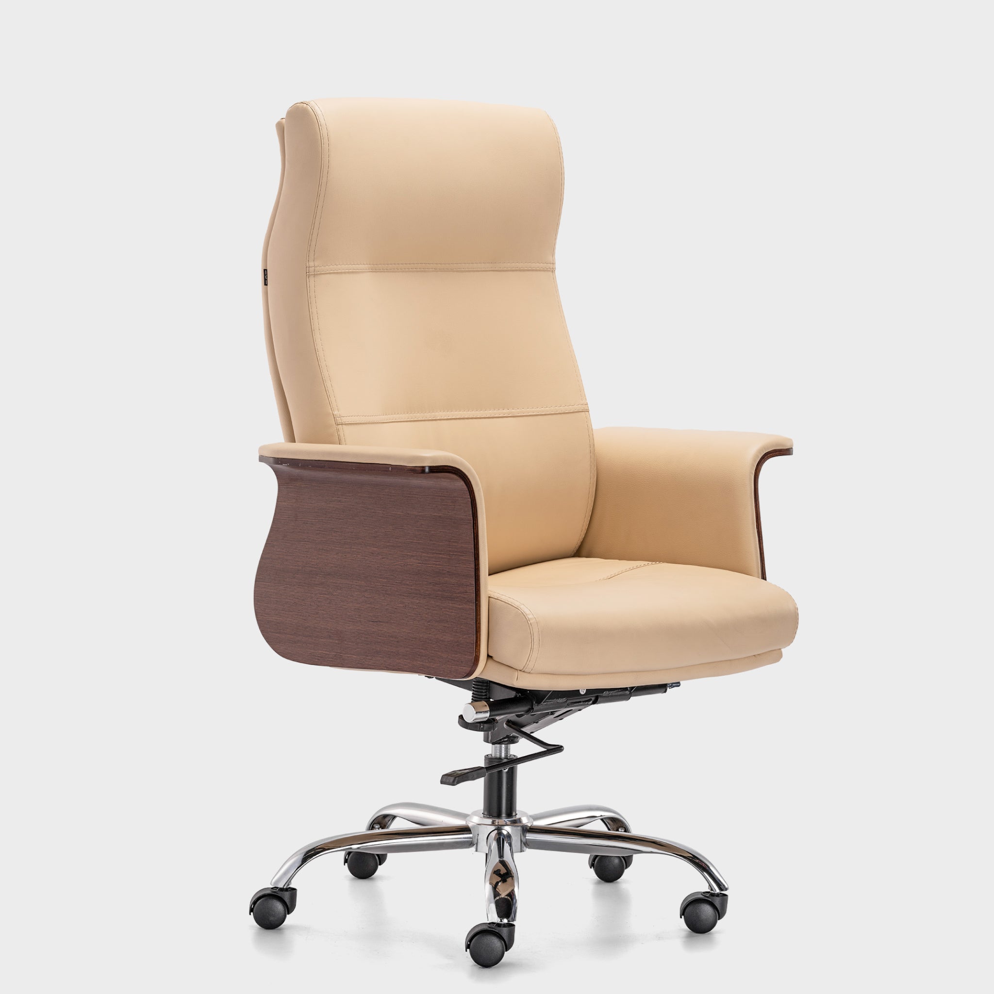 HOF Luzo Elite High Back Office Chair with Elegant Leatherite Backrest