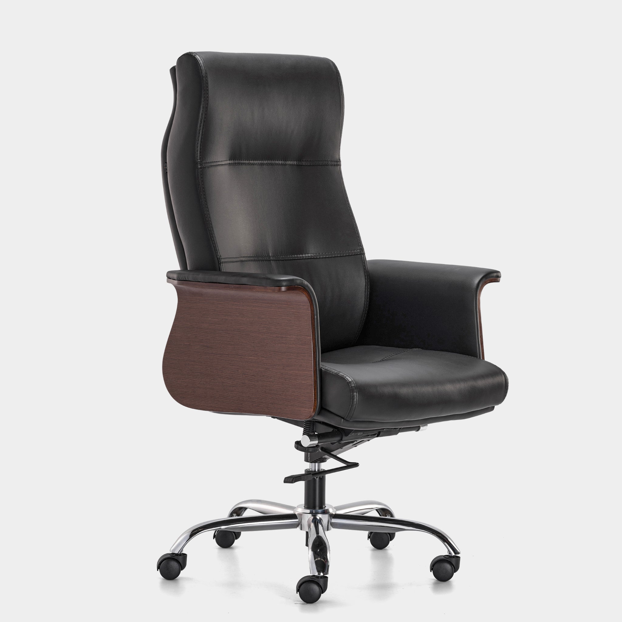 HOF Luzo Elite High Back Office Chair with Elegant Leatherite Backrest