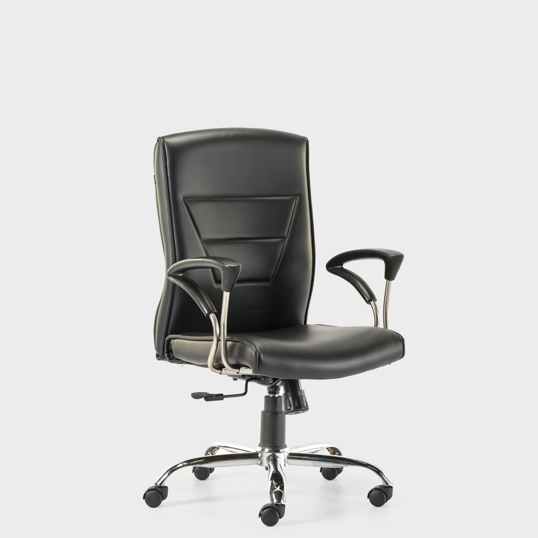 HOFZ102 Ergonomic Medium Back Leatherette Office Chair