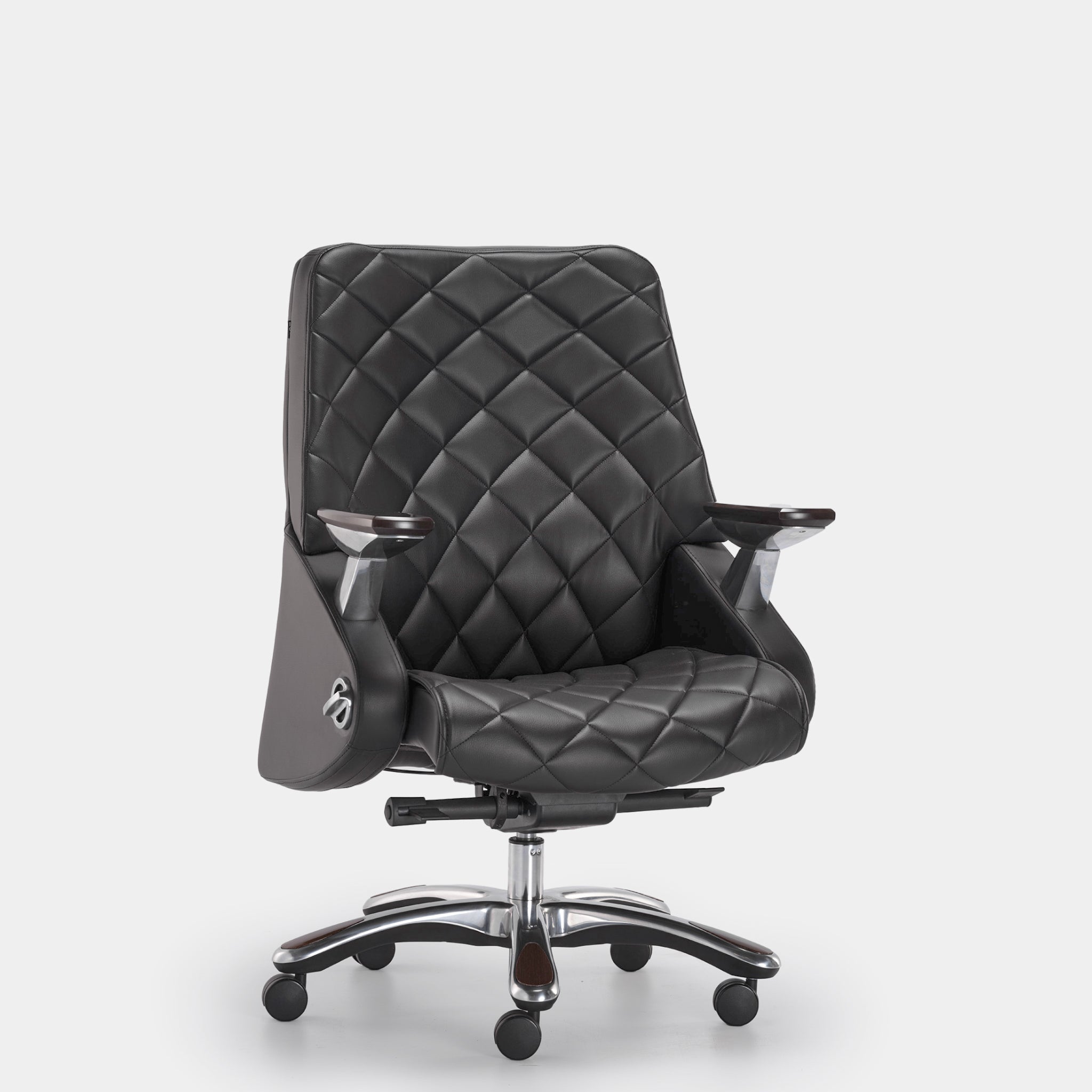 HOF ZELDO Medium-Back Premium Executive Chair with Stylish Leatherette Back