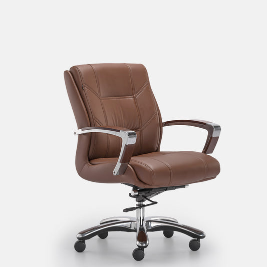 HOF ZYDO Premium Medium Back Chair with Knee Tilt Mechanism