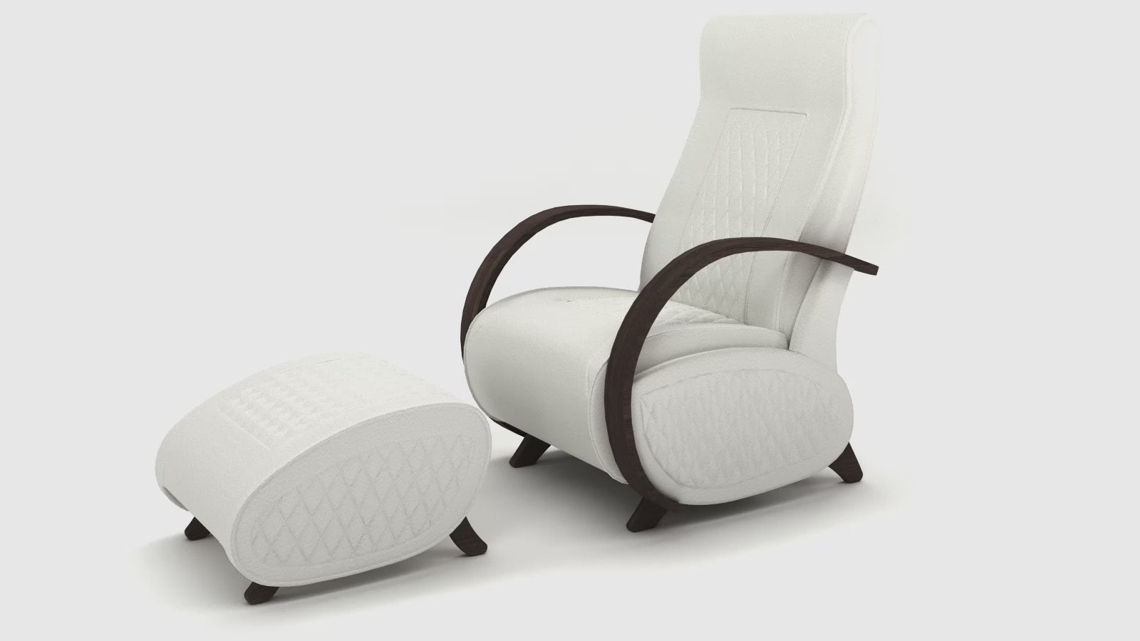 Glider G3+P3 Chair with Ottoman - HOF