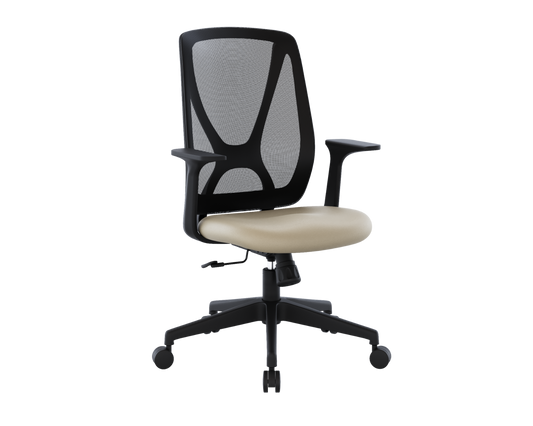 HOF CATI N Medium Back Ergonomic Office Chair with Mesh Back