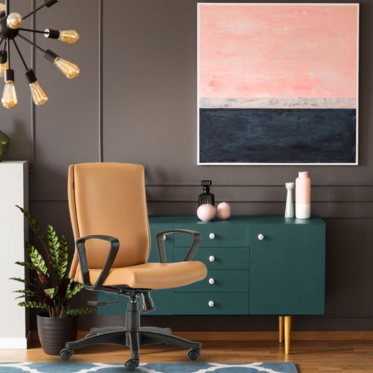 HOF Z106 Executive Office Desk Chair | Medium Back Executive Study Chair