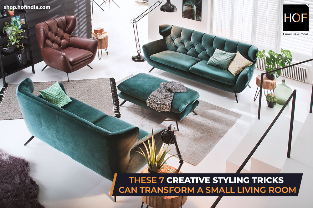 These 7 Creative Styling Tricks Can, Sofa Design For Small Drawing Room In India