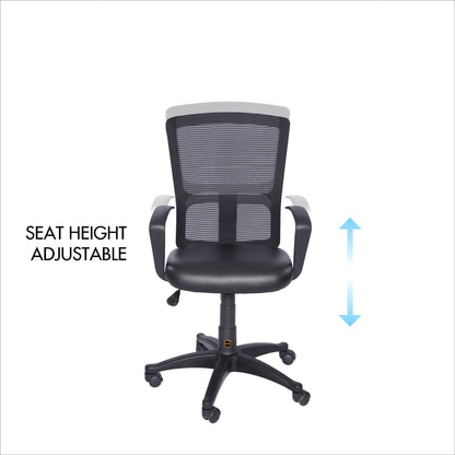 HOF® SITRA Medium Back Executive Chair with Ventilated Mesh Backrest