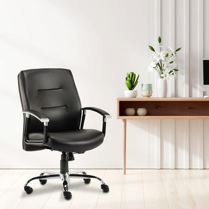 HOF® Z408 Ergonomic Professional Leatherette Mid Back Revolving Desk Chair