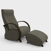 Glider G3+P3 Rocking Chair for Living Room | Rocking Chair with Ottoman