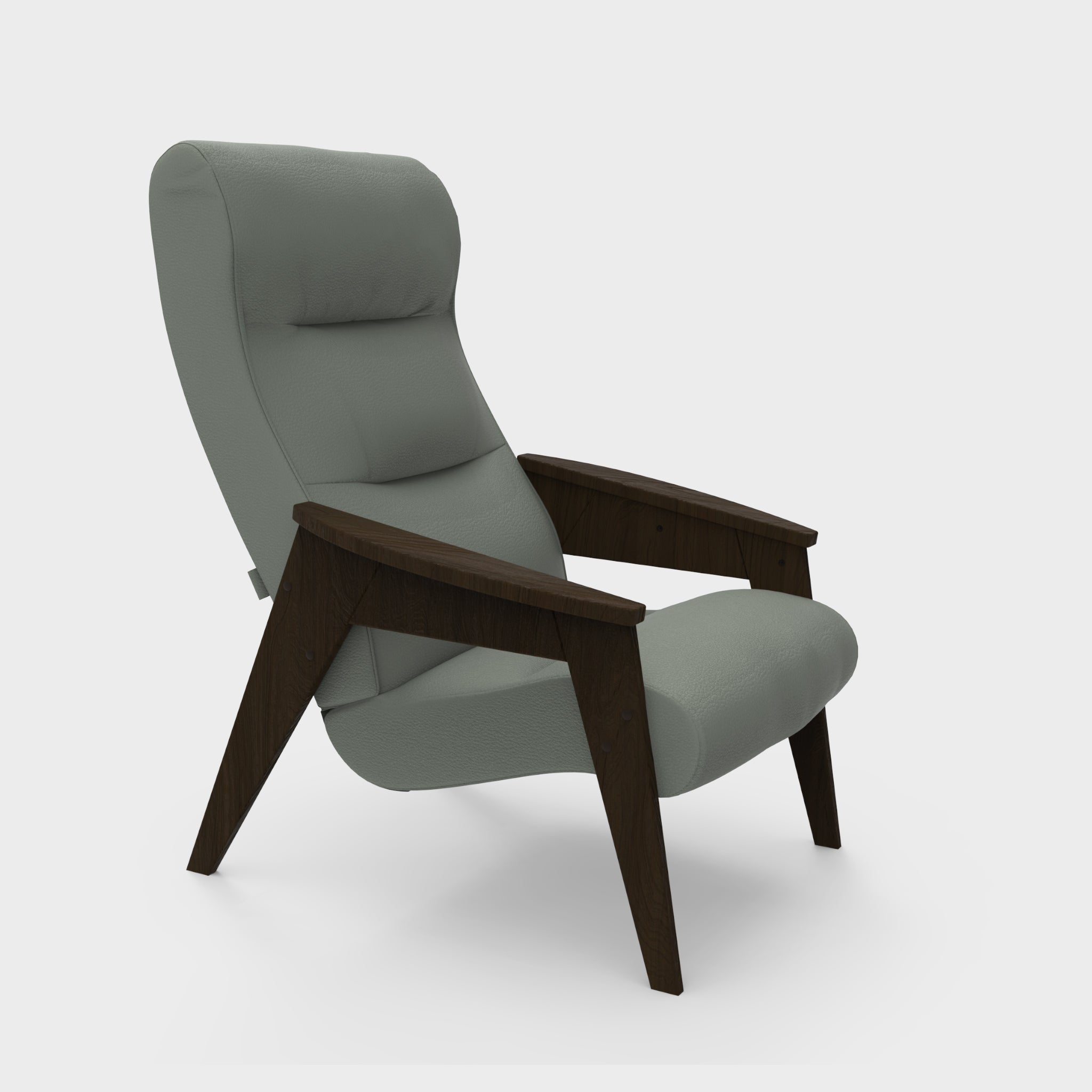 HOF Bravo – Arm Chair with Wood Frame