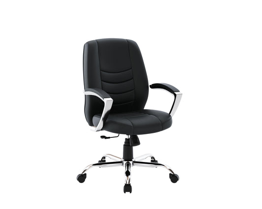 HOF ELDO Elite Medium Back Office Chair with Synchro Mechanism and Leatherite Seat