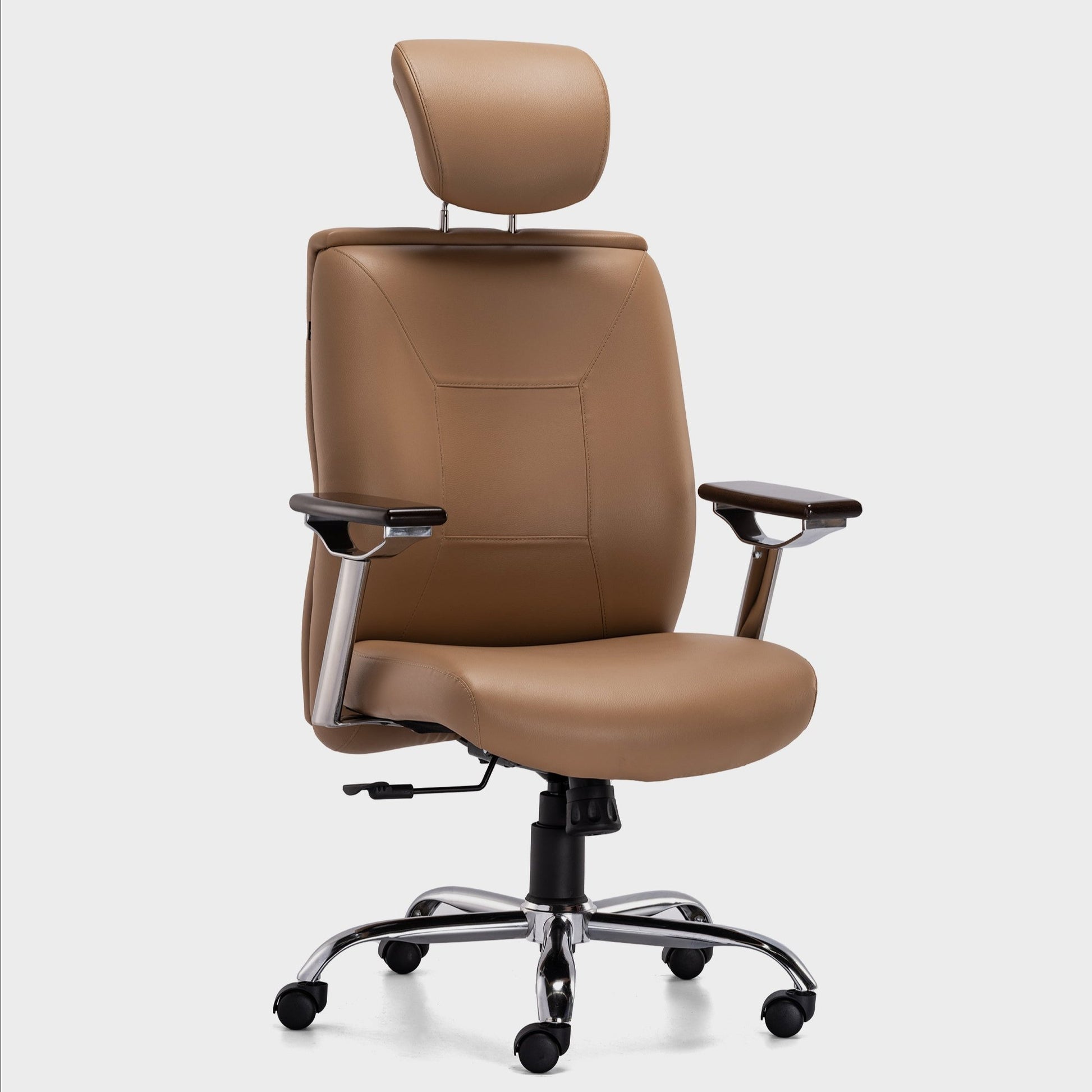 HOF BOSS Elite - High Back Executive Chair with Comfortable Leatherite Back