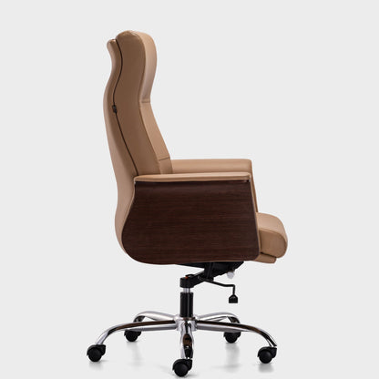 HOF® Luzo Elite High Back Office Chair with Elegant Leatherite Backrest