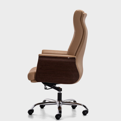 HOF® Luzo Elite High Back Office Chair with Elegant Leatherite Backrest