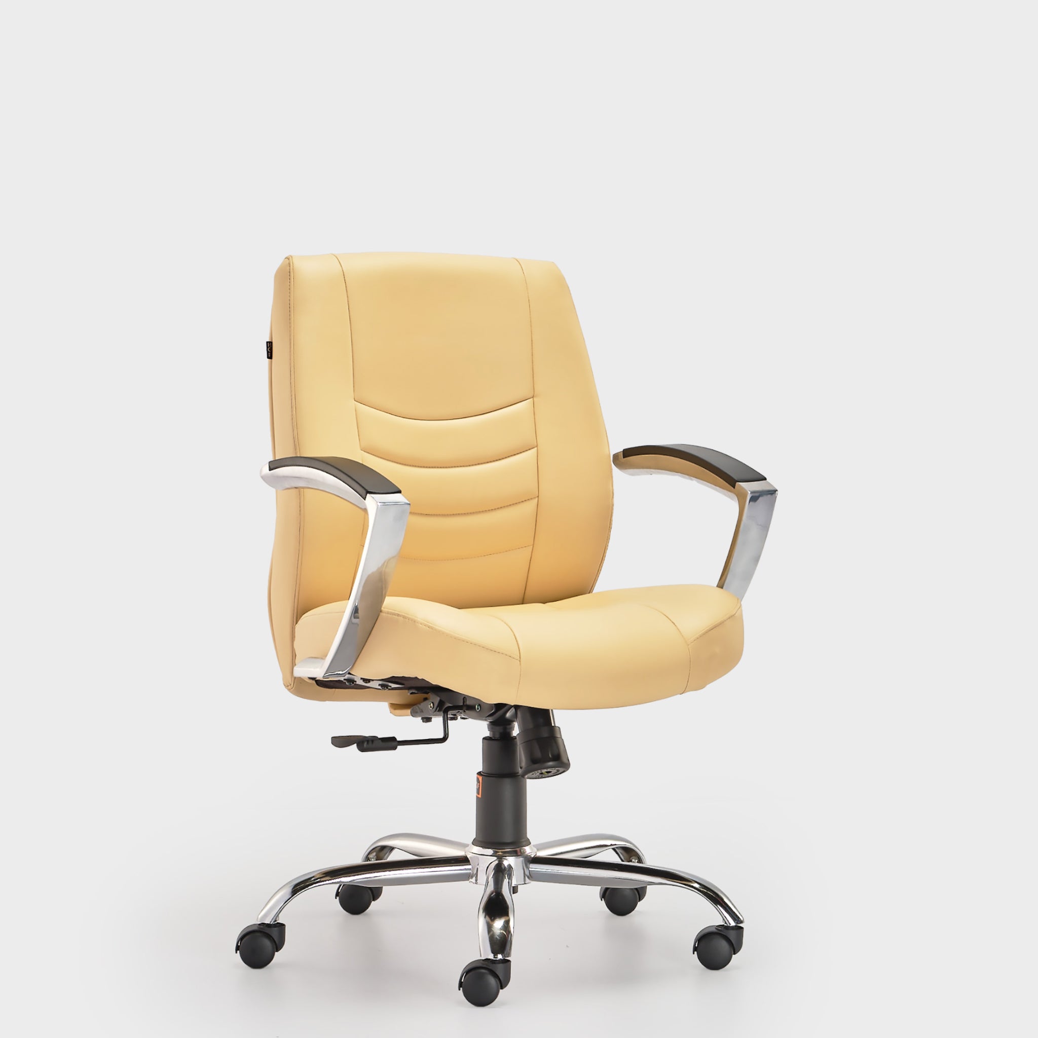 HOF ELDO Elite Medium Back Office Chair with Synchro Mechanism and Leatherite Seat