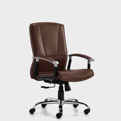 HOF® MARCO 1002 Medium-Back Premium  Chair with luxurious Leatherette Upholstery