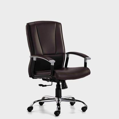 HOF® MARCO 1002 Medium-Back Premium  Chair with luxurious Leatherette Upholstery