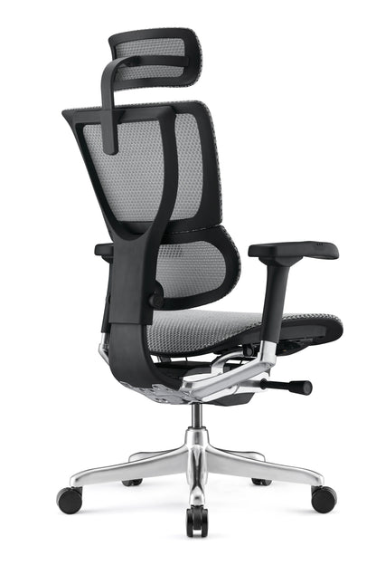 HOF Ventis High back Ergonomic Chair with Tension Adjustable Lumbar Support & Seat Sliding Mechanism