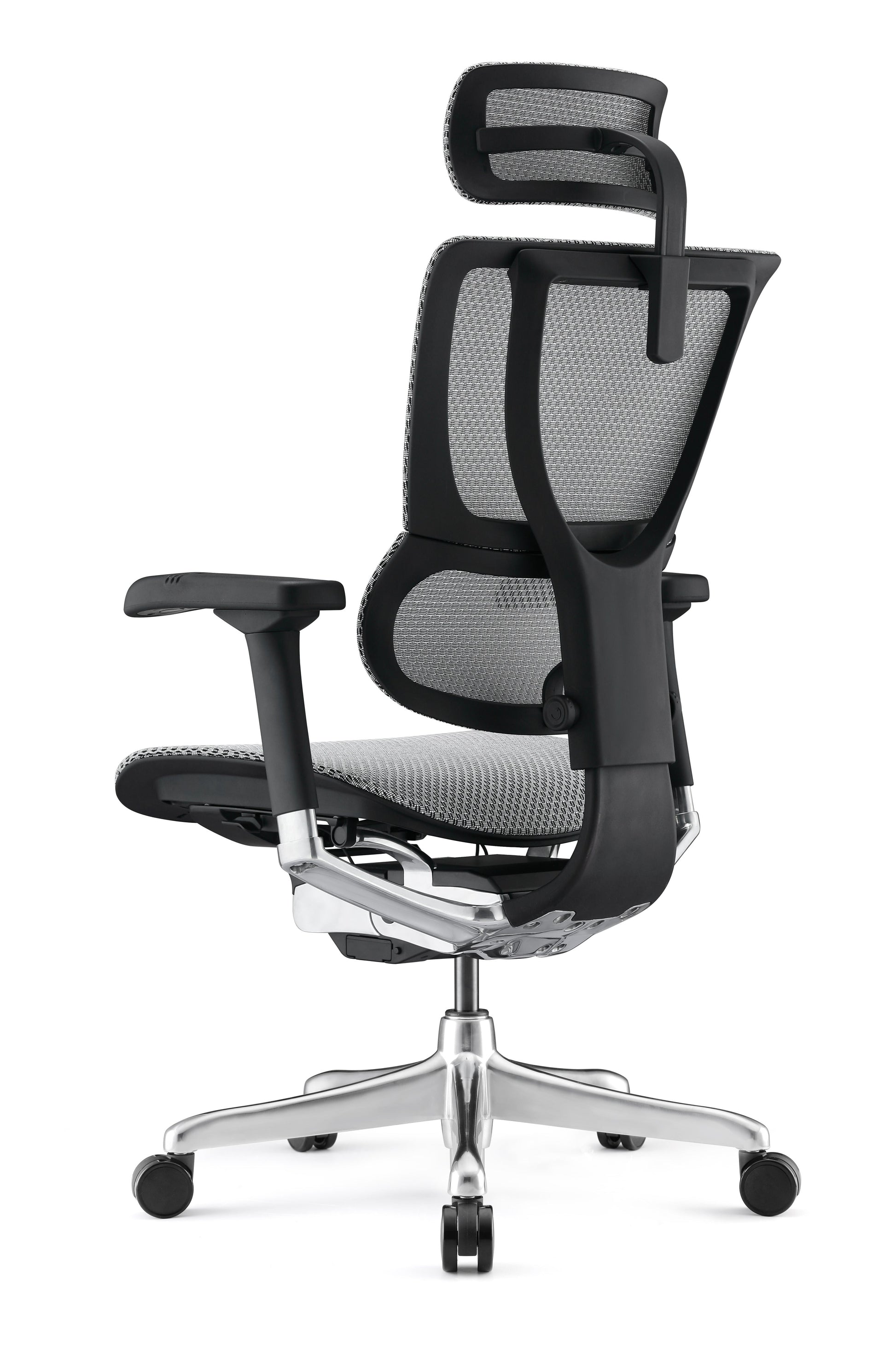 HOF Ventis High back Ergonomic Chair with Tension Adjustable Lumbar Support & Seat Sliding Mechanism