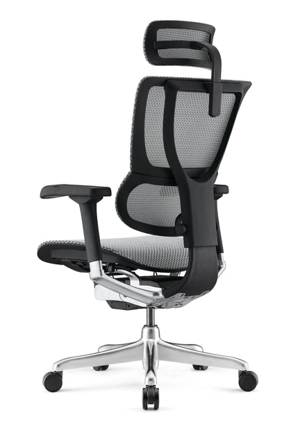HOF Ventis High back Ergonomic Chair with Tension Adjustable Lumbar Support & Seat Sliding Mechanism
