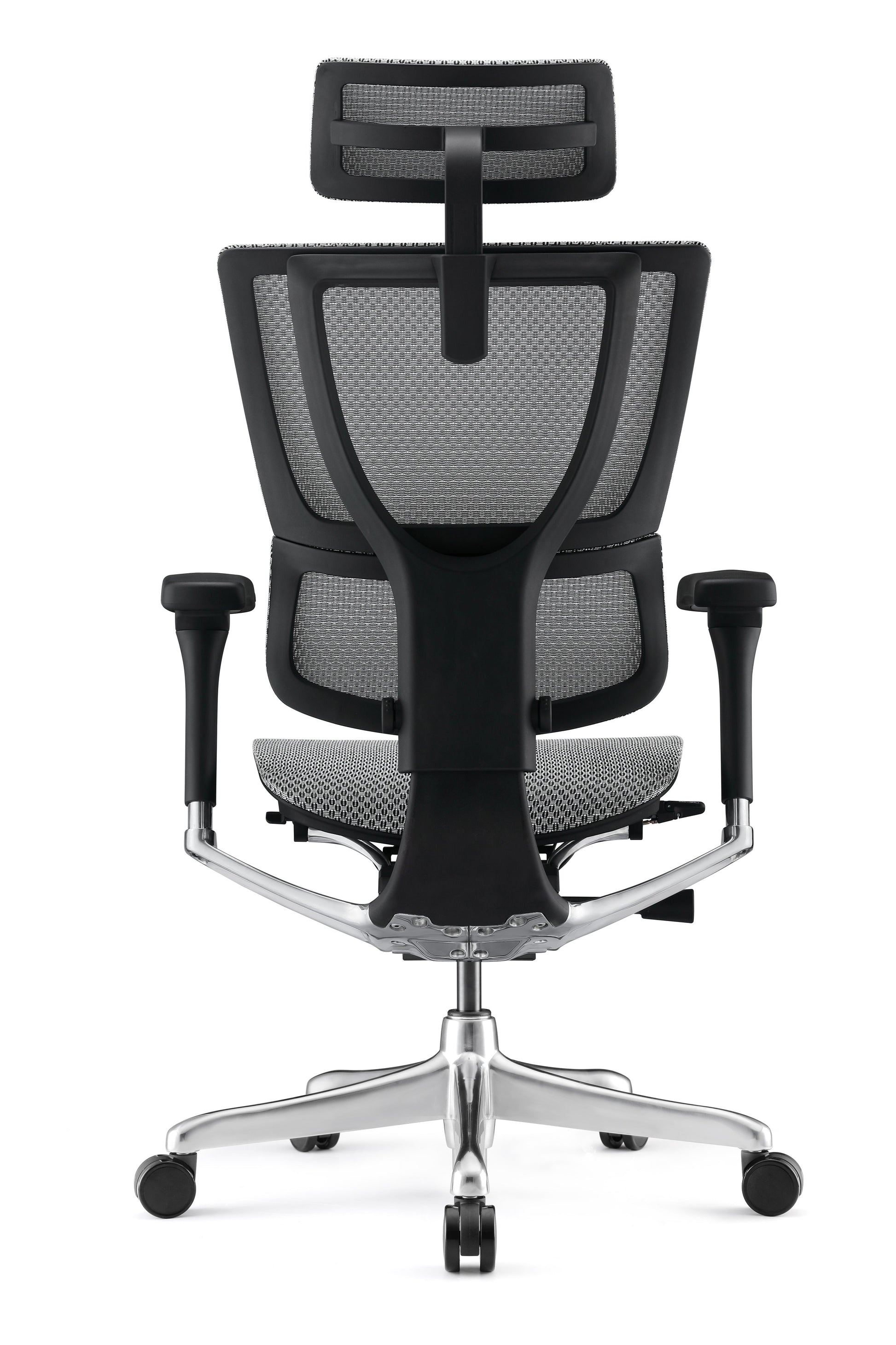 HOF Ventis High back Ergonomic Chair with Tension Adjustable Lumbar Support & Seat Sliding Mechanism