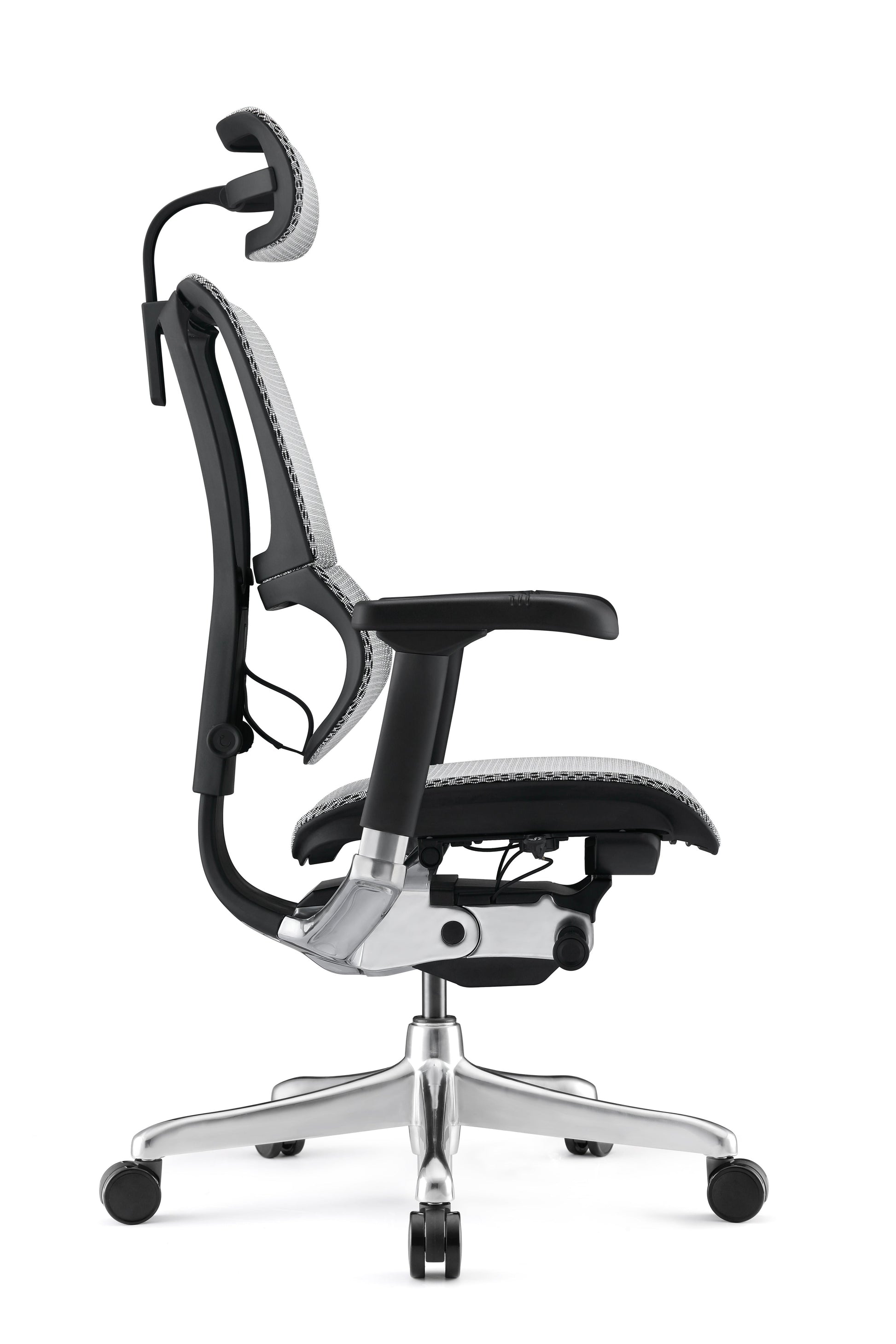 HOF Ventis High back Ergonomic Chair with Tension Adjustable Lumbar Support & Seat Sliding Mechanism