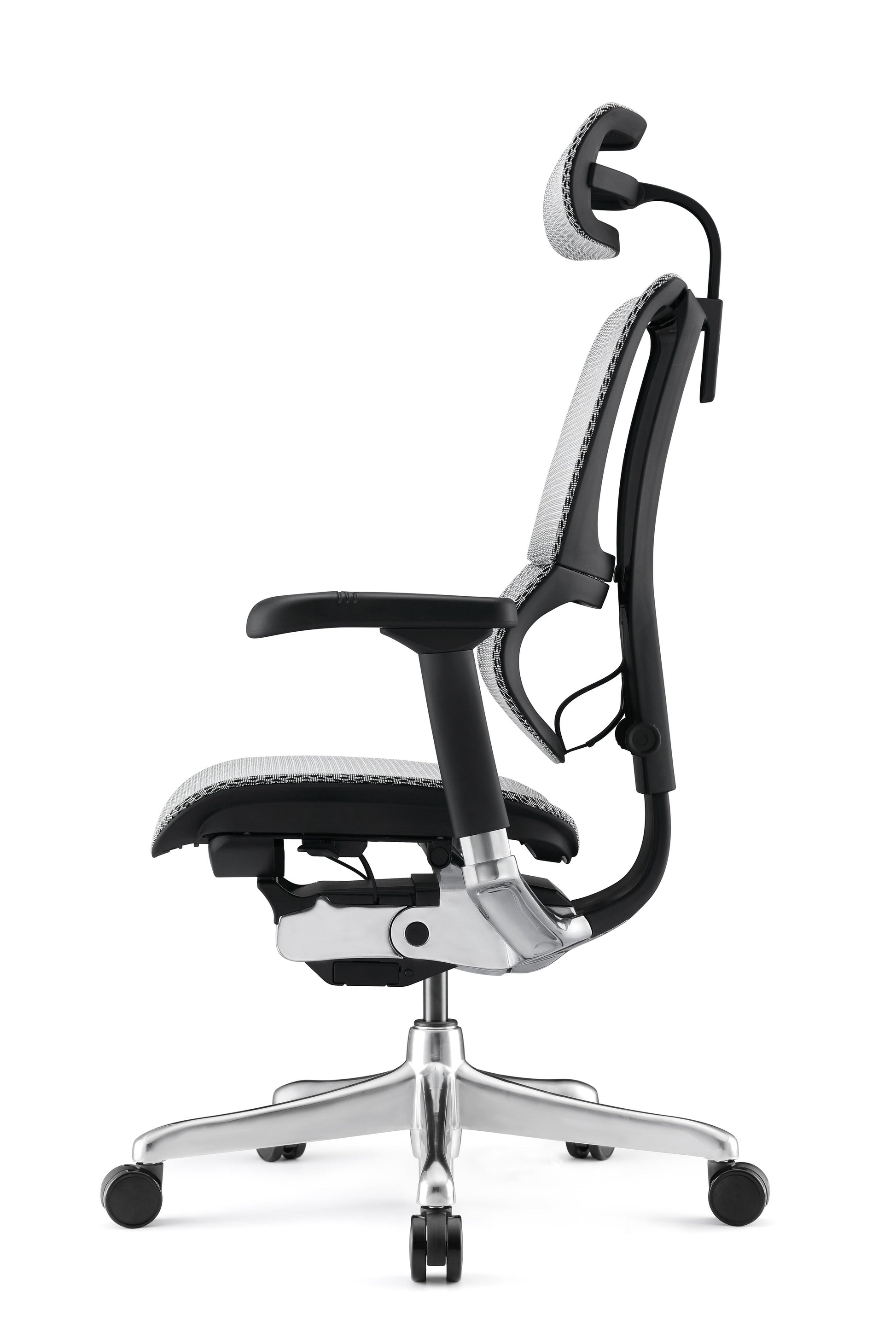 HOF Ventis High back Ergonomic Chair with Tension Adjustable Lumbar Support & Seat Sliding Mechanism