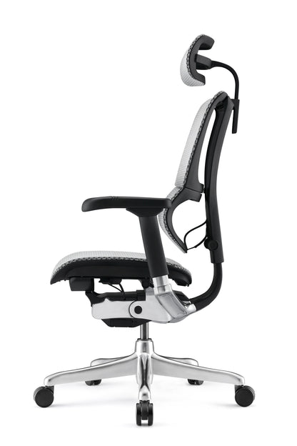 HOF Ventis High back Ergonomic Chair with Tension Adjustable Lumbar Support & Seat Sliding Mechanism
