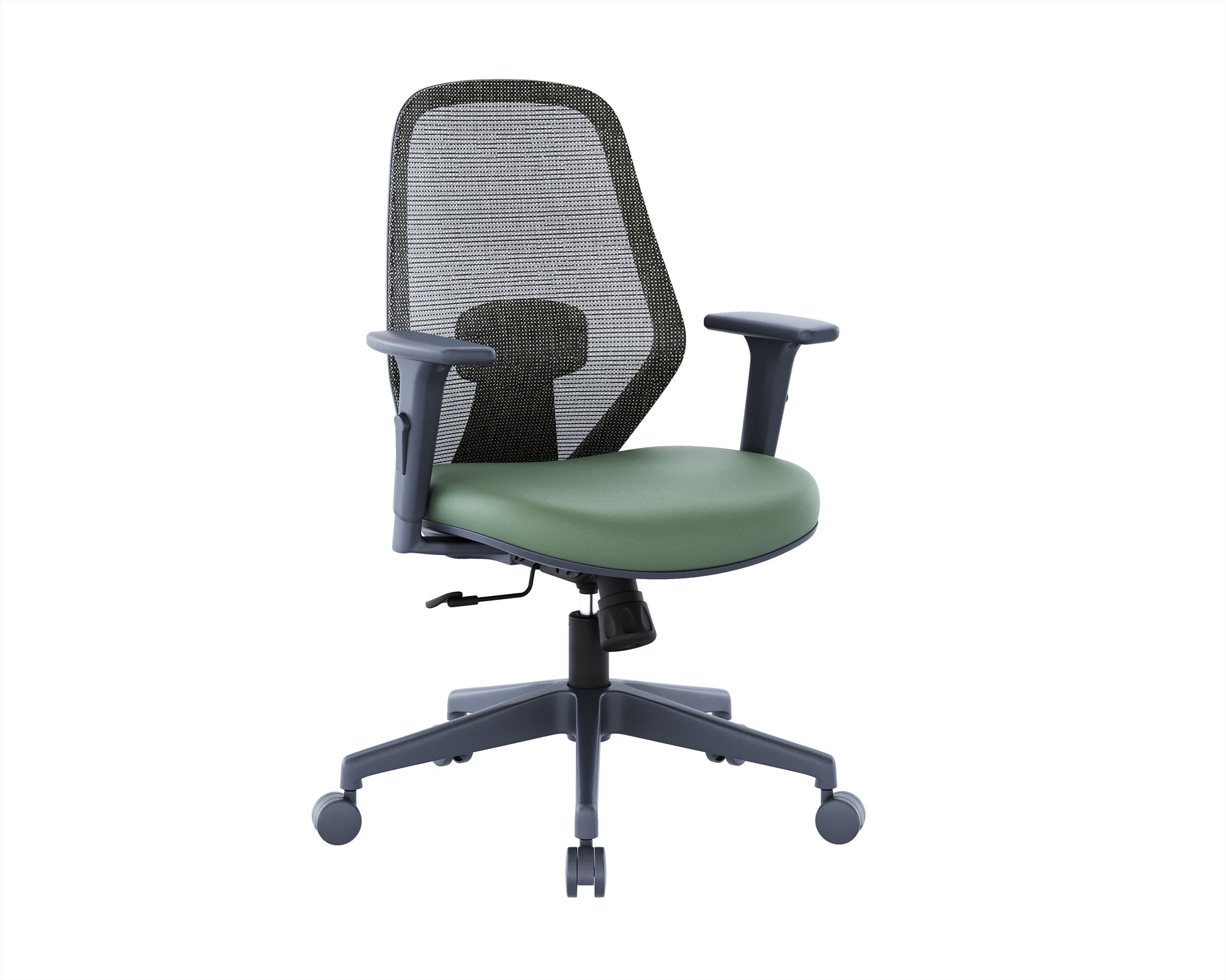 HOF LEAN 01 G Medium Back Ergonomic Office Chair with Mesh Back