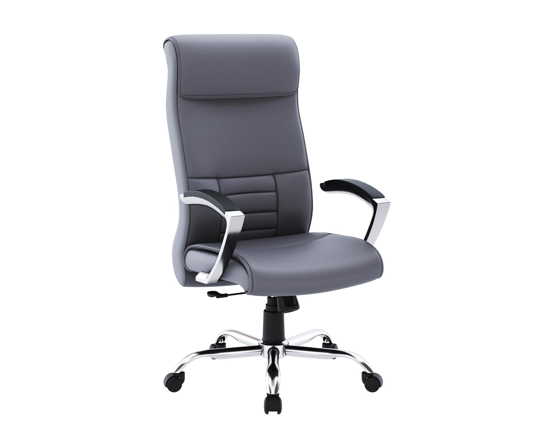 HOF Zeba Elite High-Back Executive Chair featuring built in Lumbar Support and Leatherette Upholstery.