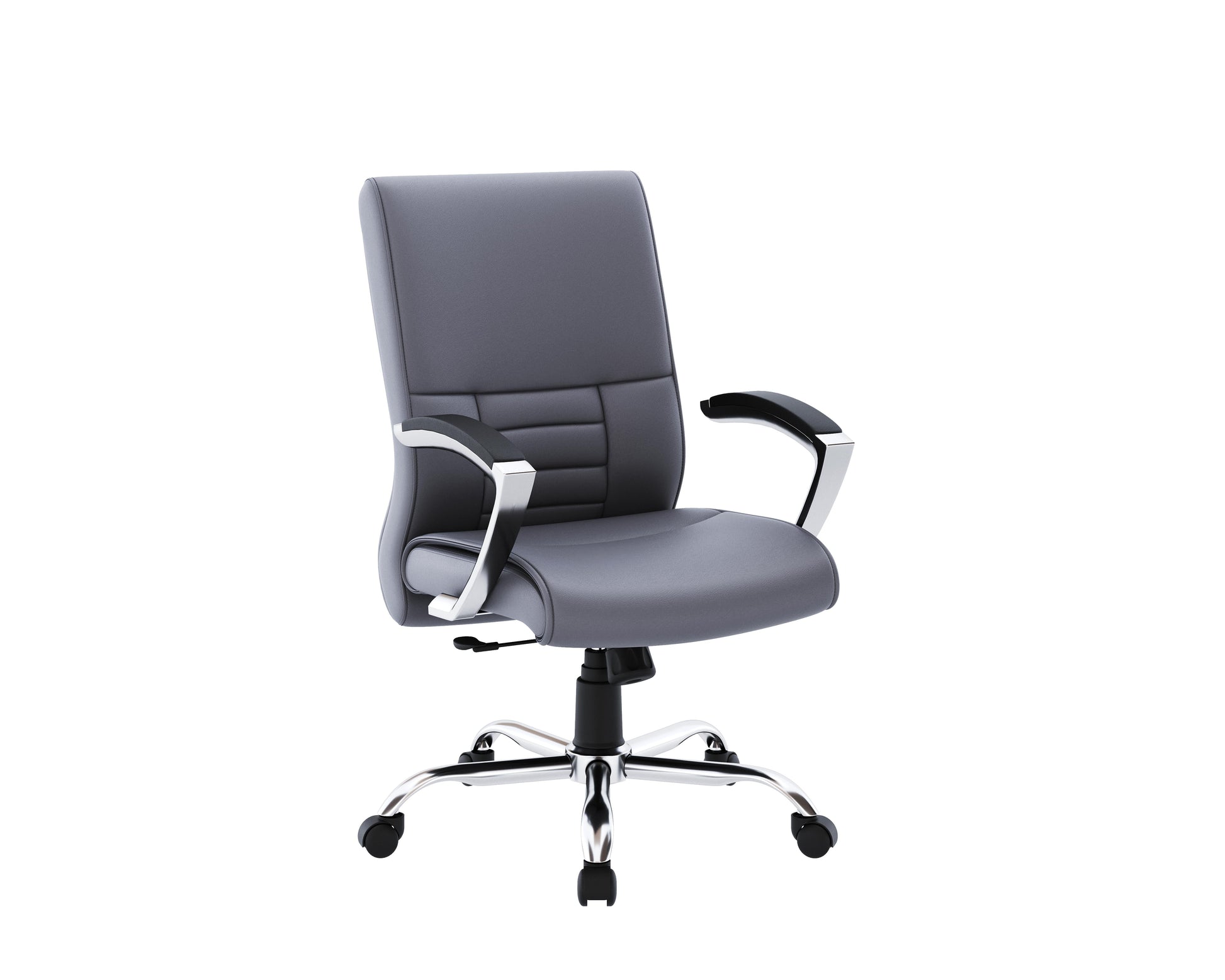 HOF Zeba Elite Medium-Back Executive Chair featuring built in Lumbar Support and Leatherette Upholstery