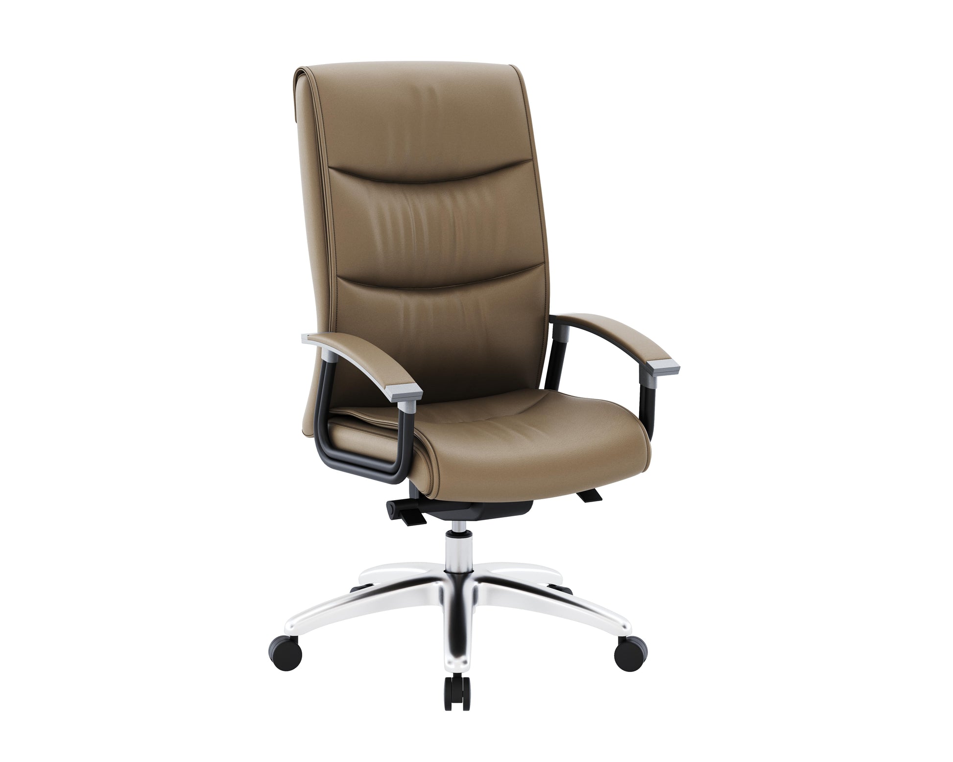 HOF ZORO High-Back Premium Executive Chair with Leatherette Backrest