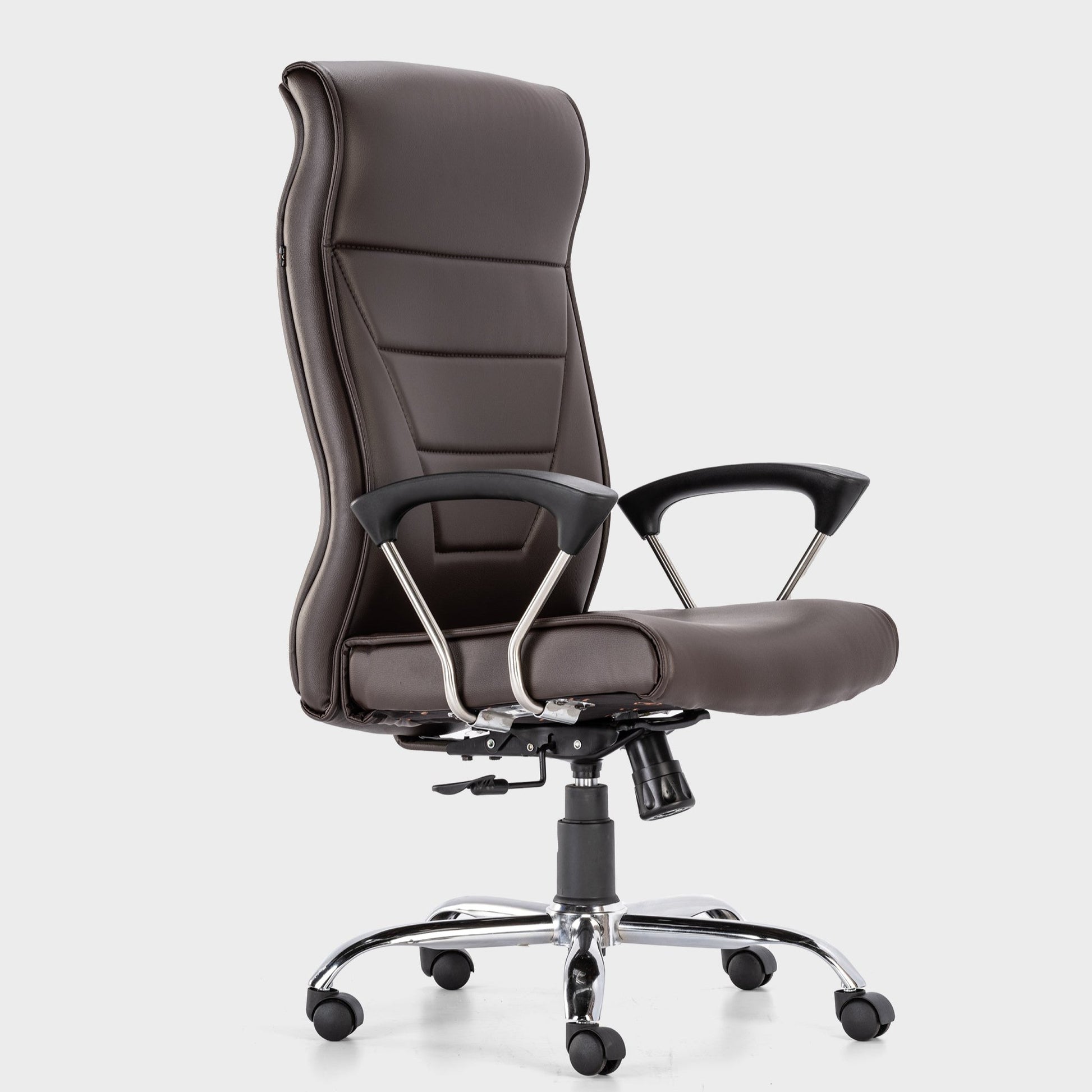 HOF Stable High-Back Executive Office Chair with Leatherette Upholstery