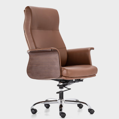 HOF® Luzo Elite High Back Office Chair with Elegant Leatherite Backrest