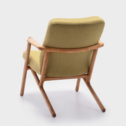 HOF Aaalamb Designer wooden soft cusion seat chair