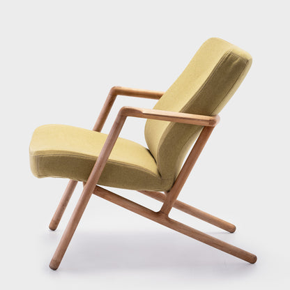 HOF Aaalamb Designer wooden soft cusion seat chair