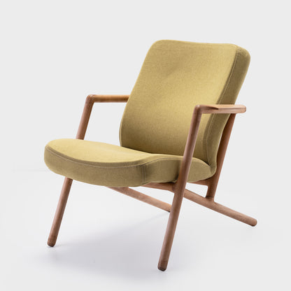 HOF Aaalamb Designer wooden soft cusion seat chair