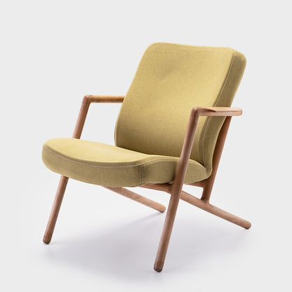 HOF Aaalamb Designer wooden soft cusion seat chair