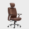 HOF BOSS Elite - High Back Executive Chair with Comfortable Leatherite Back