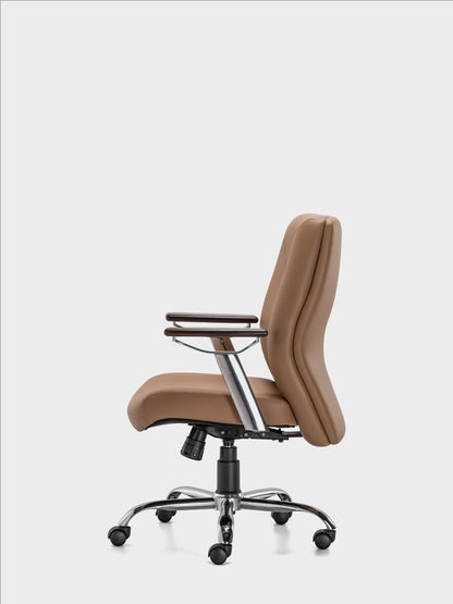 HOF® BOSS Elite - Medium Back Executive Chair with Comfortable Leatherite Back