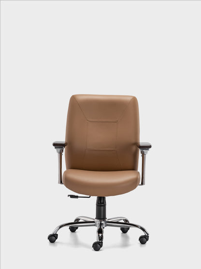 HOF® BOSS Elite - Medium Back Executive Chair with Comfortable Leatherite Back