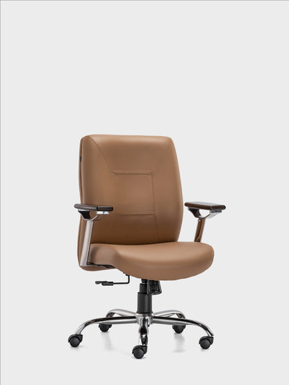 HOF® BOSS Elite - Medium Back Executive Chair with Comfortable Leatherite Back