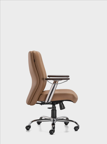 HOF® BOSS Elite - Medium Back Executive Chair with Comfortable Leatherite Back