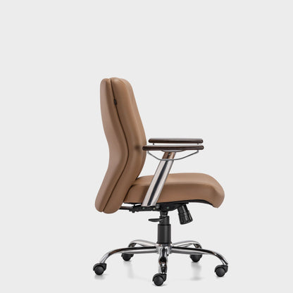 HOF® BOSS Elite - Medium Back Executive Chair with Comfortable Leatherite Back