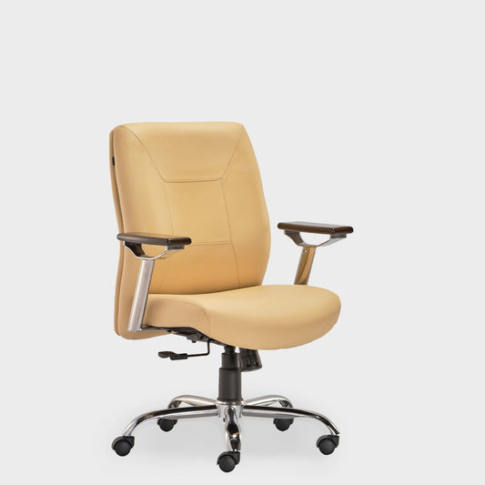 HOF® BOSS Elite - Medium Back Executive Chair with Comfortable Leatherite Back