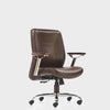HOF BOSS Elite - Medium Back Executive Chair with Comfortable Leatherite Back